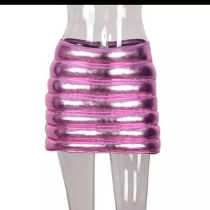 Pink skirt